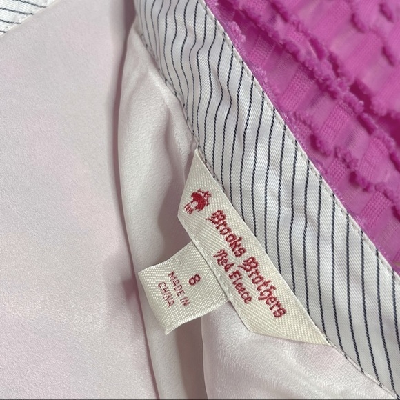 🆕 $179 BROOKS BROTHER Textured Cotton Skirt With Pockets Size 8 💕 - Picture 8 of 8